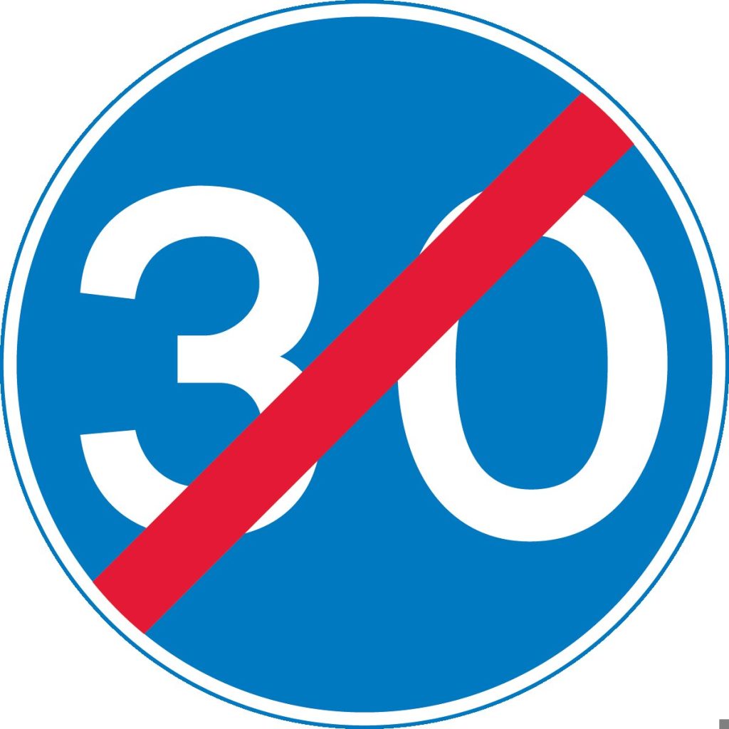 Understanding The End Of Minimum Speed Sign And Its Impact